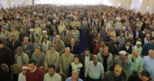 حشود ضخمة في الدقهلية لدعم مرشح مستقبل وطن وحيد فودة في مؤتمر انتخابي