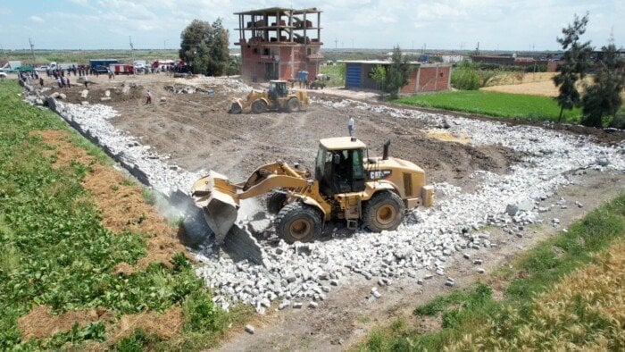 إزالة 1200 حالة تعد حملات المرحلة الثالثة من الموجة الـــ 27 لإزالة التعديات ببني سويف