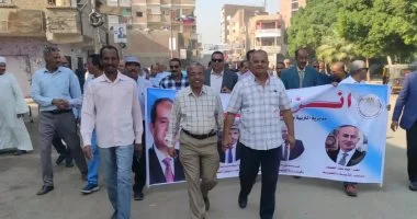 حملة تعليمية في أبو تشت قنا تدعو للمشاركة بانتخابات مجلس النواب