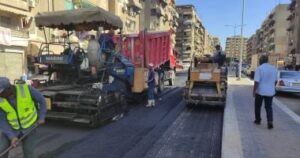 خطة شاملة لتجميل ورفع كفاءة منطقة الحزب في بورفؤاد بالصور