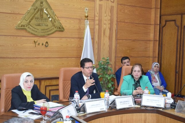 رئيس جامعة بنها يشيد بجودة مخرجات البحث العلمي ويؤكد على أهمية الاستثمار في المعرفة