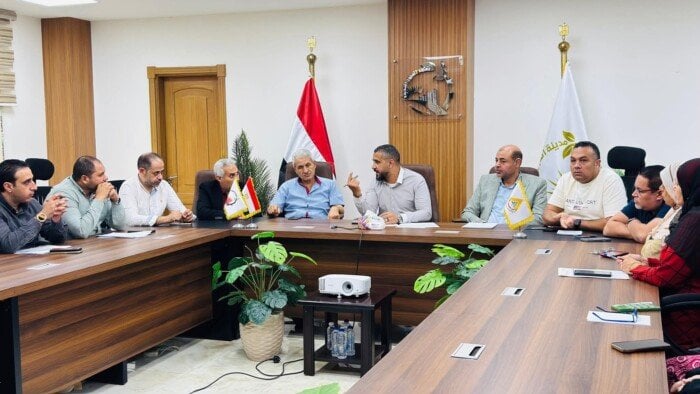 رئيس جهاز العبور الجديدة يتابع ملف تقنين الأراضي والمشروعات التنموية