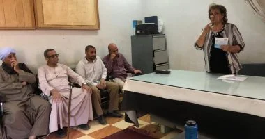 رئيس مدينة الزينية يتفقد القافلة الطبية وندوة بيطرية بالعشي.