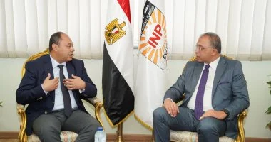 رئيس معهد التخطيط القومى يستقبل رئيس هيئة تنمية الصعيد لبحث تعزيز التعاون