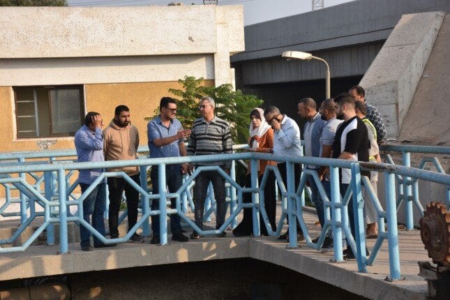 رئيس مياه القليوبية يسحب أعمال الإحلال والتجديد بمحطة معالجة كفر مويس بسبب تقاعس المقاول