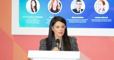 رانيا المشاط: الاستثمار في رأس المال البشري والحماية الاجتماعية ركيزة لتحقيق التنمية