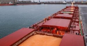 رصيد ميناء دمياط اليوم: 11 سفينة متنوعة و100 ألف طن قمح.