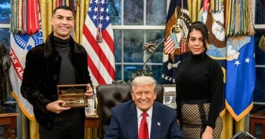 رونالدو بعد لقاء ترامب: الشجاعة والمسئولية والسلام أساس المستقبل.. صور
