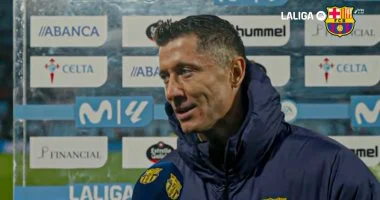 سيلتا فيجو ضد برشلونة.. ليفاندوفسكي: علينا التحسن بعد التوقف الدولي