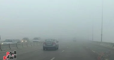 شبورة مائية على الطرق وأمطار متقطعة غداً بالإسكندرية