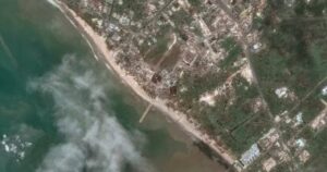 صور الأقمار الصناعية تكشف عن أجزاء من جامايكا فى حالة خراب بعد إعصار ميليسا