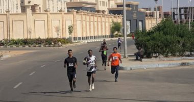 صور من سباق اختراق الضاحية لطلاب الأزهر في أسوان