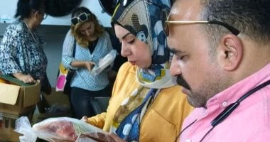 ضبط 1300 كيلو دواجن غير صالحة للاستهلاك في العاشر من رمضان
