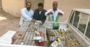 ضبط 900 علبة و100 زجاجة مشروبات غازية بمخزن غير مرخص بالأقصر