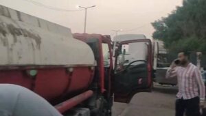 ضبط سيارةمحملة بـ 2.5 طن زيت مجهول المصدر وتحرير 25 مخالفة بالقليوبية