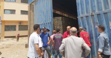 ضبط مصنع ومخزن غير مرخصين لتقليد العلامات وتزوير المنظفات بملوى