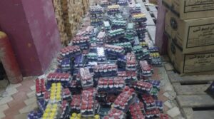 ضبط 4470 عبوة دهانات منتهية الصلاحية داخل محل تجاري بأسيوط