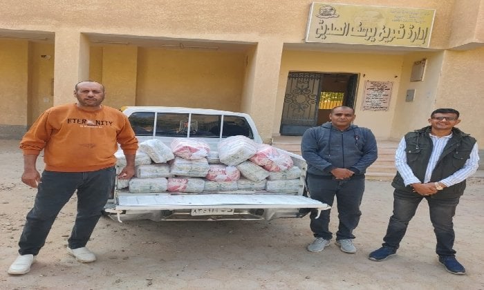 ضبط نصف طن سكر ولحوم فاسدة ومخالفات تموينية متنوعة بالفيوم