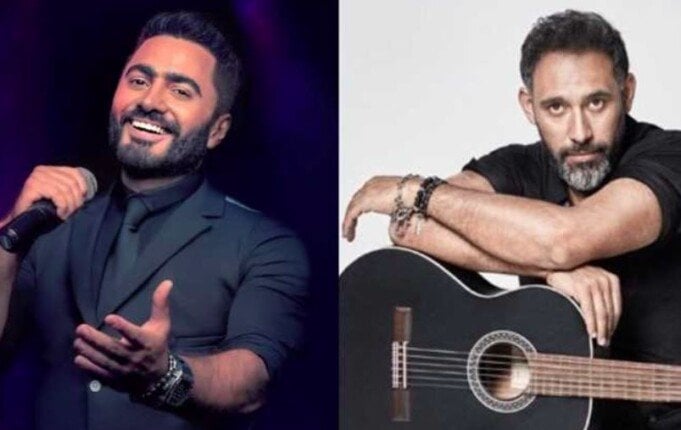 عمرو مصطفى يدعم تامر حسني بعد أزمته الصحية