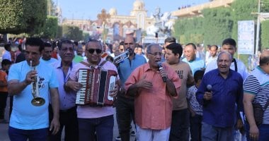 غداً يبدأ احتفال دير مارجرجس بالرزيقات غرب الأقصر بأول أيامه.