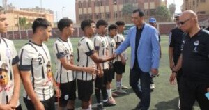 فريق إدارة المنشآت التعليمية يتفوق في بطولة مدارس سوهاج لكرة القدم