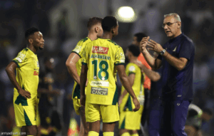 فريق الخليج يضيع تقدم الرباعية امام الاتحاد ويكتفي بالتعادل