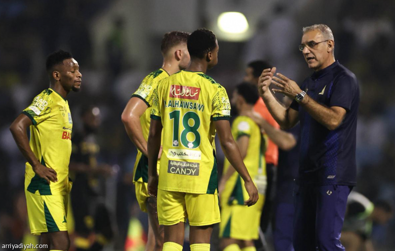 فريق الخليج يضيع تقدم الرباعية امام الاتحاد ويكتفي بالتعادل