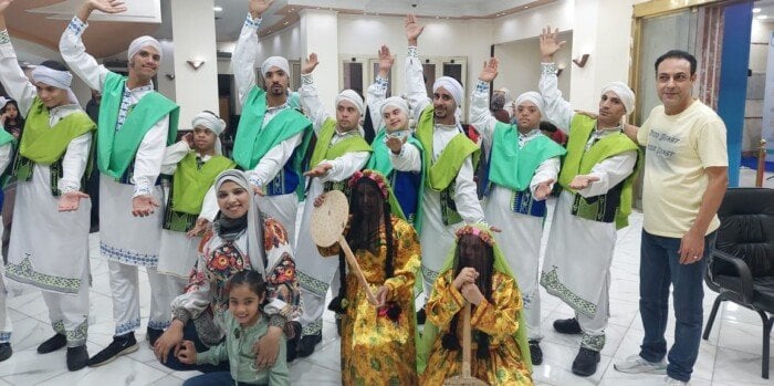 فريق قادرون باختلاف بأسيوط يتألق في عرض الكفافة بمسابقة إبداع قادرون