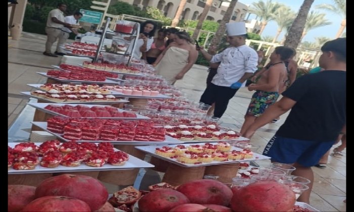 فنادق الغردقة تحتفل باليوم العالمي للرمان وسط إقبال سياحى كبير