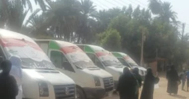 قافلة طبية مجانية في دراو لتقديم الخدمات لـ929 شخصًا بأسوان
