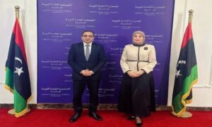 قنصل عام فلسطين يزور قنصل ليبيا بالإسكندرية لبحث سبل التعاون المشترك بين البلدين