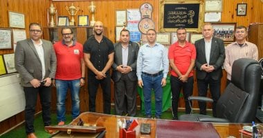 كرم جابر يراقب مشروع الموهبة والبطل الأولمبي في المنوفية