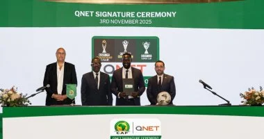 الاتحاد الإفريقي لكرة القدم وشركة كيونت يجددان شراكتهما لموسم 2025/2026 من مسابقات الأندية