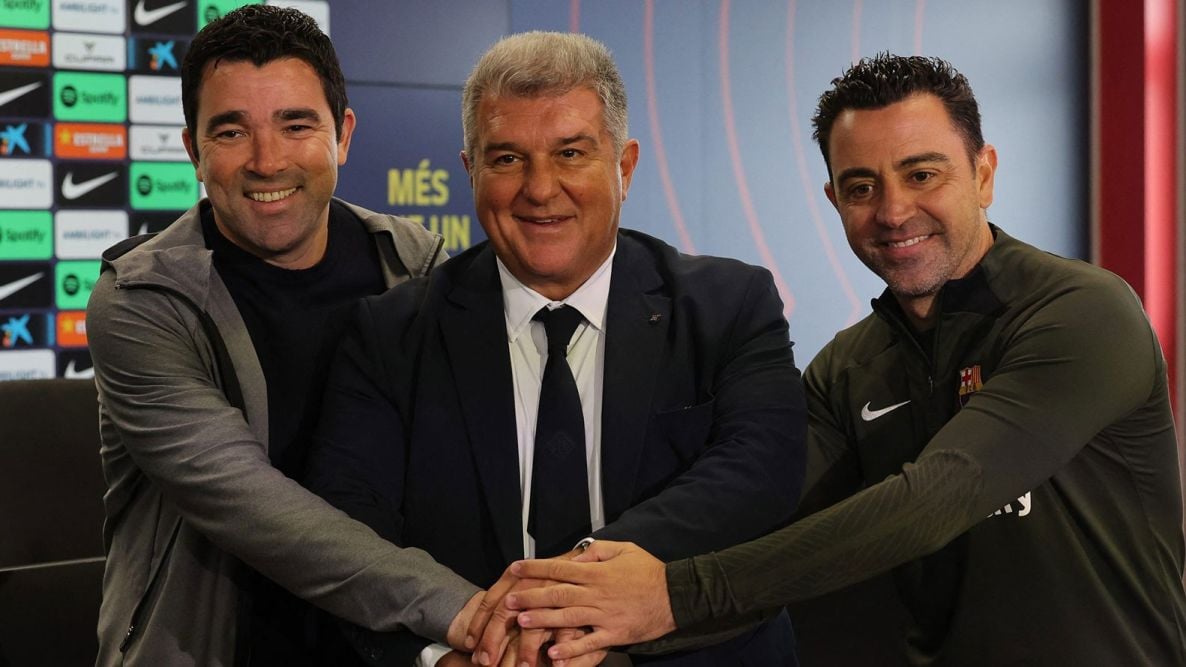 لابورتا يتحدث عن إقالة تشافي وأسباب القرار المفاجئ في برشلونة