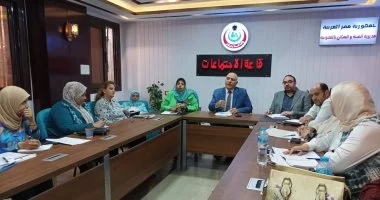 لجنة بقيادة وكيل صحة القليوبية لتجديد اعتماد مستشفى القناطر الخيرية.