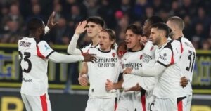 لياو ونكونكو في هجوم ميلان ضد روما في الدوري الإيطالي