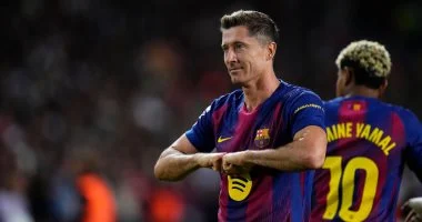 ليفاندوفسكي يقود هجوم برشلونة أمام سلتا فيجو في الدوري الإسباني