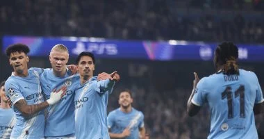 مانشستر سيتى يكتسح بوروسيا دورتموند 4-1 فى دورى أبطال أوروبا