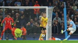 مانشستر سيتي ينتصر على بوروسيا دورتموند برباعية في دوري الأبطال