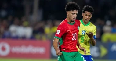 ملخص وأهداف مباراة المغرب ضد البرازيل فى كأس العالم تحت 17 سنة