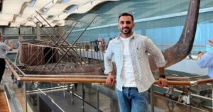 متحف مراكب الملك خوفو داخل المتحف المصرى الكبير.. رحلة بصرية تبدأ من الخارج