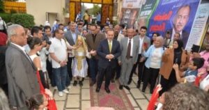 محافظ أسيوط يشارك في احتفال بالنادي الرياضي بمناسبة افتتاح المتحف الكبير