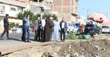 محافظ الدقهلية يتابع إنشاء كوبري الطويلة بطلخا ويطالب بتسريع العمل