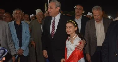 محافظ الغربية يحضر مع المواطنين افتتاح المتحف المصري الكبير في طنطا