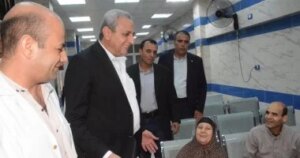 محافظ الغربية يزور عيادة التأمين الصحي ويشدد على أولوية مطالب المرضى