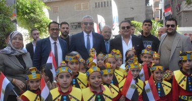 محافظ الغربية يفتتح غرفة التكامل الحسي بالمدرسة الفكرية في سمنود.