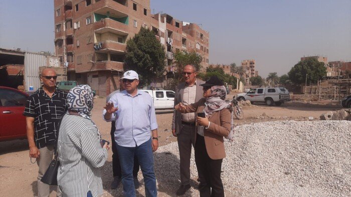 محافظ القليوبية يتابع حملة إزالة التعديات والبناء المخالف بقرية القلج بالخانكة