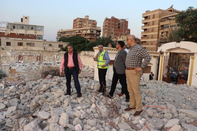 محافظ القليوبية يتابع إنشاء المرحلة د من ممشى أهل مصر ببنها