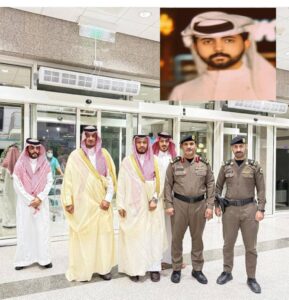 محافظ المزاحمية يزور رجل أمن ويطمئن على صحته بعد تعرضه لإصابة.