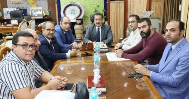 محافظ المنوفية ناقش سبل تعزيز التعاون مع كلية الهندسة